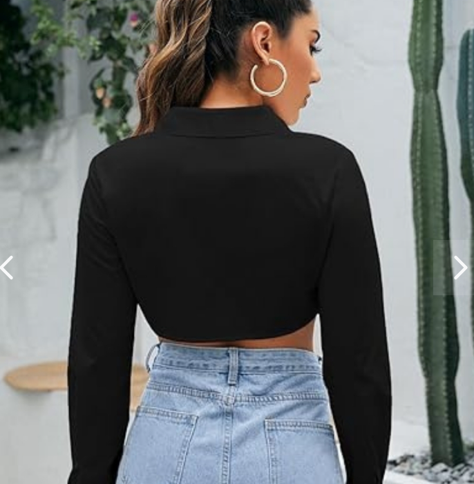 Blusa Crop Sofia